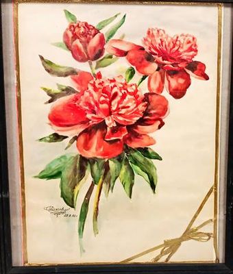 Картина репродукция с рамка и стъкло Картина репродукция с рамка и стъкло