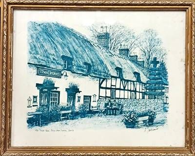 Картина репродукция с рамка и стъкло Картина репродукция с рамка и стъкло