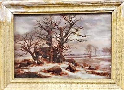 Картина репродукция с рамка и стъкло Картина репродукция с рамка и стъкло