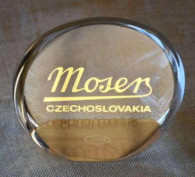 Преспапие на &quot;Мозер&quot;