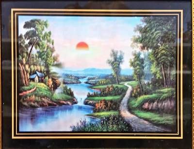 Картина -репродукция с рамка и стъкло Картина -репродукция с рамка и стъкло