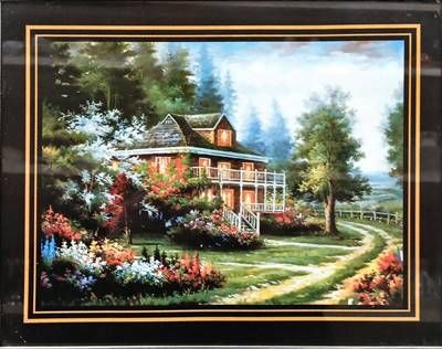 Картина - репродукция с рамка и стъкло Картина - репродукция с рамка и стъкло