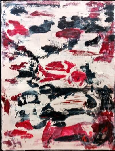 Картина масло върху платно с рамка