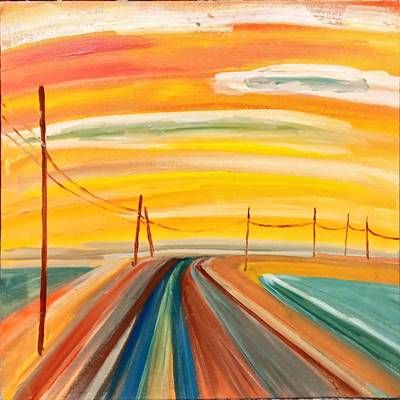 Картина масло върху фазер Картина масло върху фазер