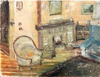 Картина масло върху фазер