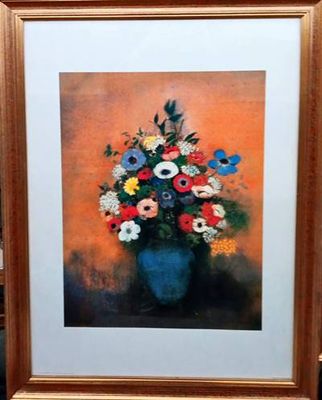 Картина репродукция с рамка и стъкло