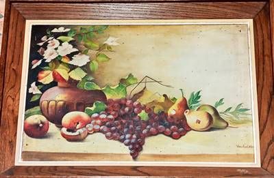 Картина масло върху платно с рамка Картина масло върху платно с рамка