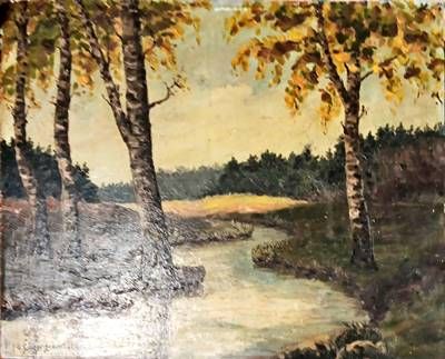 Картина масло върху дъска Картина масло върху дъска