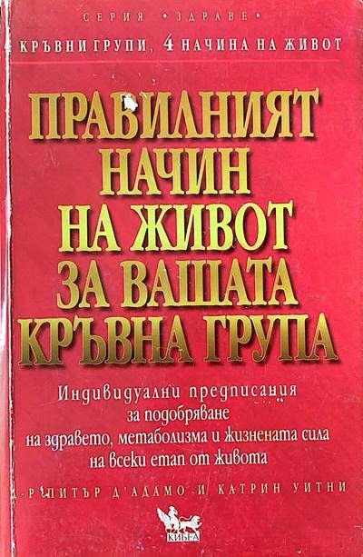 Правилният начин на живот за вашата кръвна група
