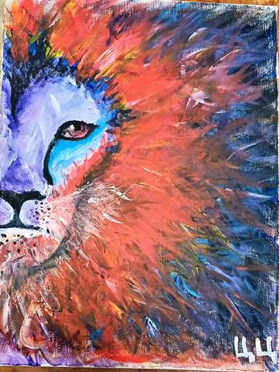 Картина масло върху платно