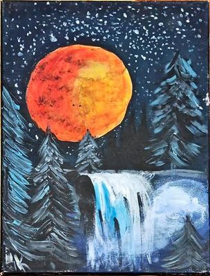 Картина масло върху платно Картина масло върху платно