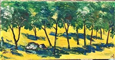 Картина масло върху фазер