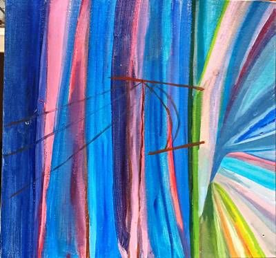 Картина масло върху фазер