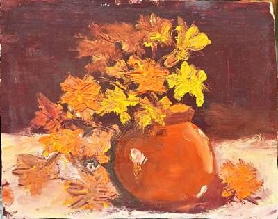 Картина масло върху фазер Картина масло върху фазер