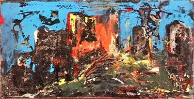 Картина масло върху фазер Картина масло върху фазер