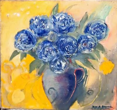 Картина масло върху платно-П.Цанкова Картина масло върху платно-П.Цанкова