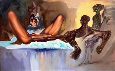 Картина масло върху платно Картина масло върху платно