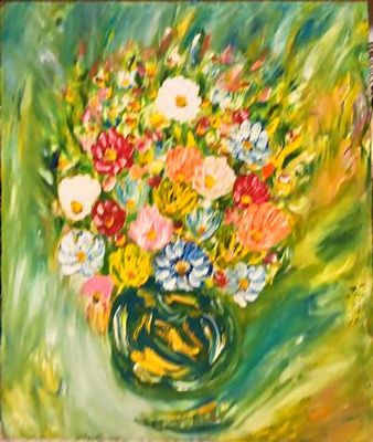 Картина масло върху фазер Картина масло върху фазер