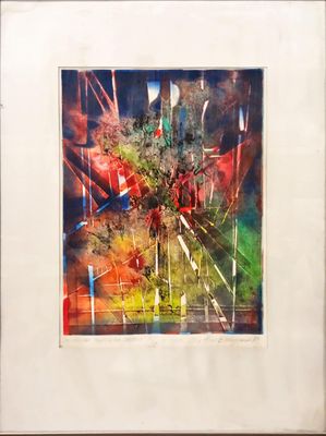 Картина с рамка и стъкло-Зл. Кафтанджиева Картина с рамка и стъкло-Зл. Кафтанджиева