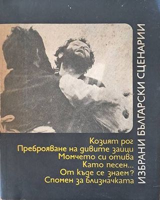 Избрани български сценарии: Козият рог, Момчето си отива, Като песен..., Откъде се знаем и др.