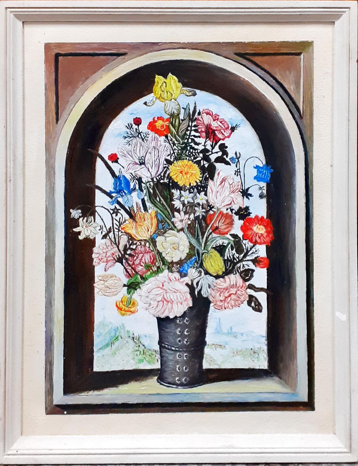 Картина върху фазер с рамка Картина върху фазер с рамка