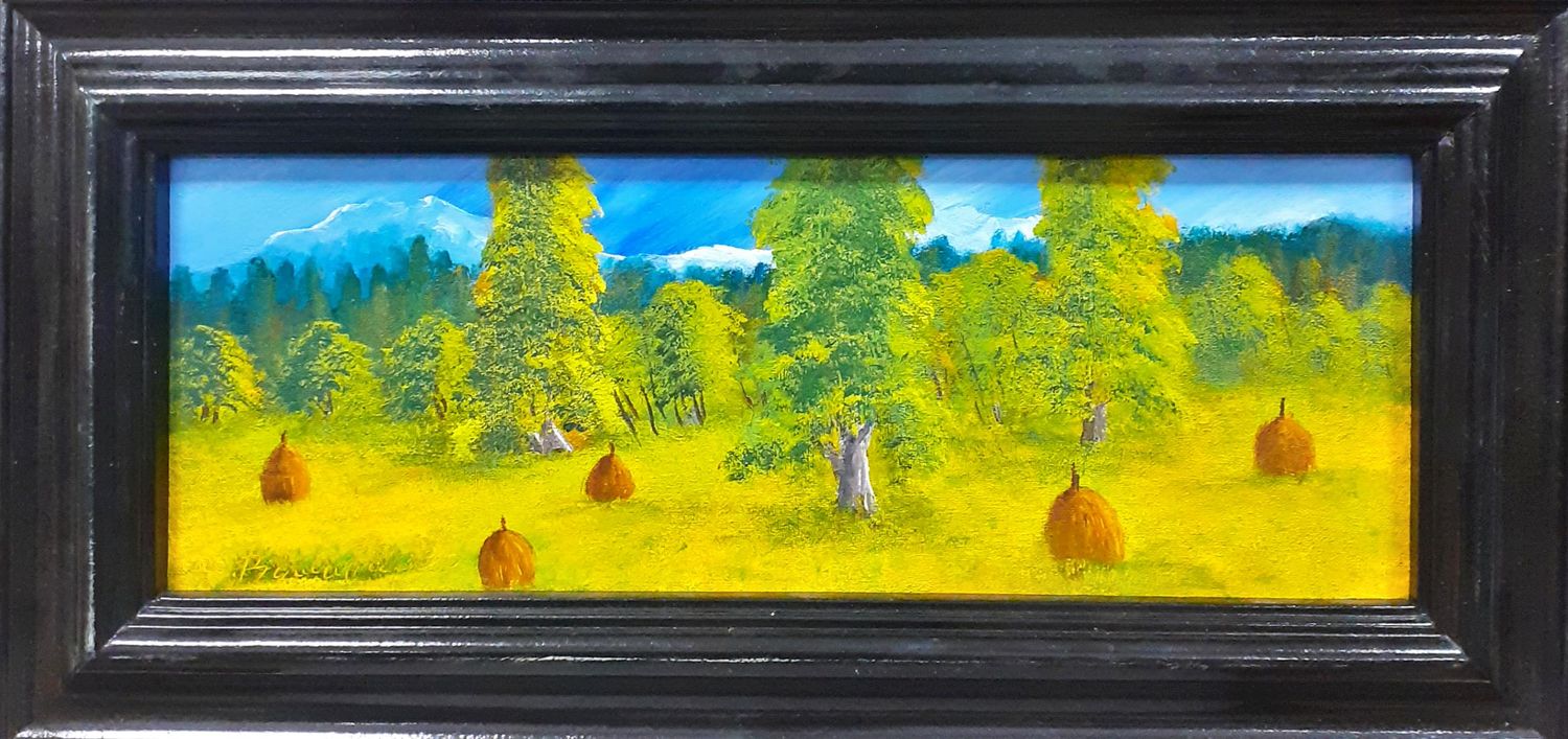 Картина върху фазер с рамка - Йордан Вощинаров Картина върху фазер с рамка - Йордан Вощинаров