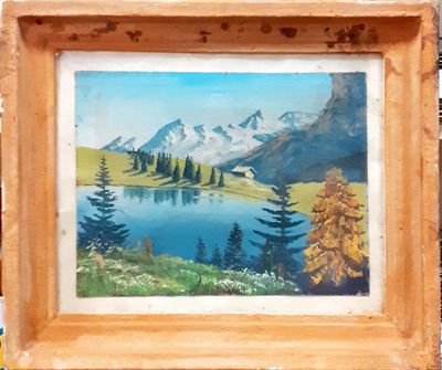 Картина върху фазер с рамка Картина върху фазер с рамка