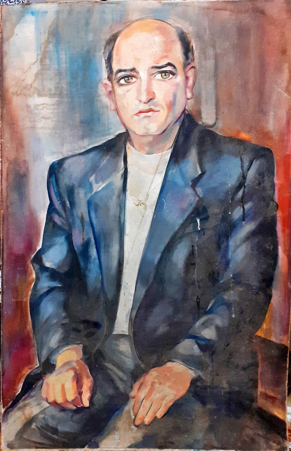 Картина върху фазер без рамка - Л. Поптошева