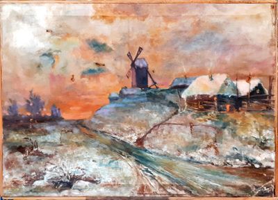 Картина върху платно без рамка