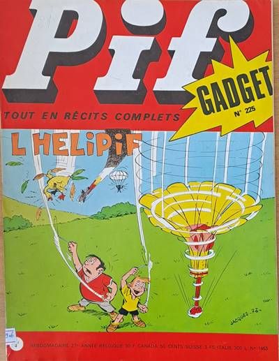 Pif - Gadget № 225/ № 1463