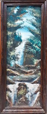 Картина с рамка, масло - Златев `95 Картина с рамка, масло - Златев `95