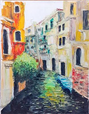 Картина върху платно, масло Картина върху платно, масло