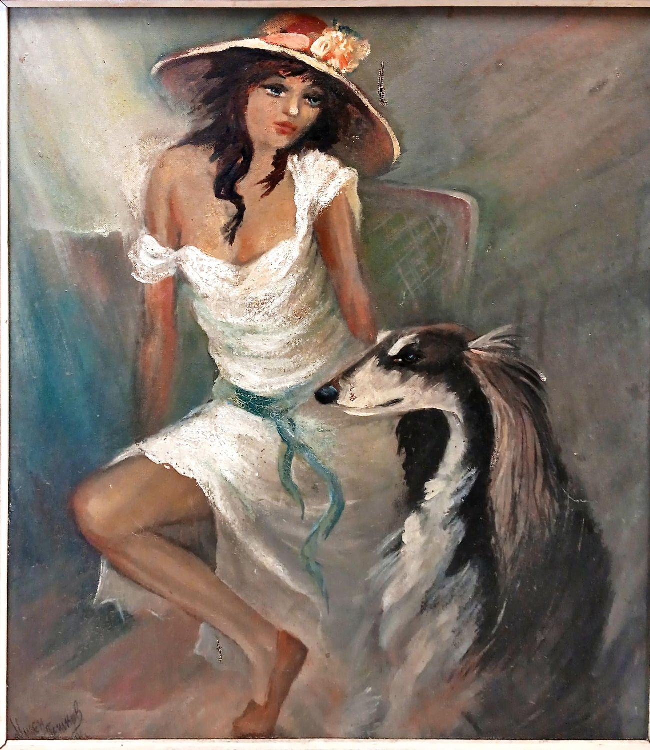 Картина масло върху платно Картина масло върху платно