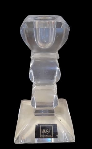 Стъклен свещник - на брой