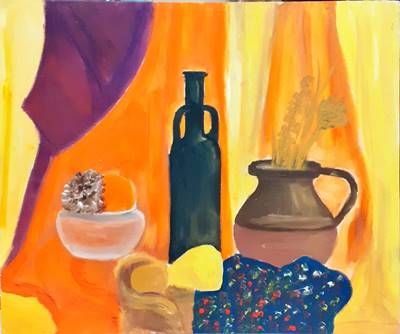 Картина върху фазер, масло Картина върху фазер, масло