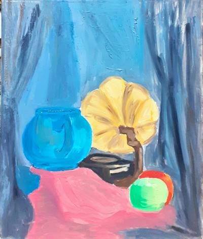 Картина върху платно, масло Картина върху платно, масло