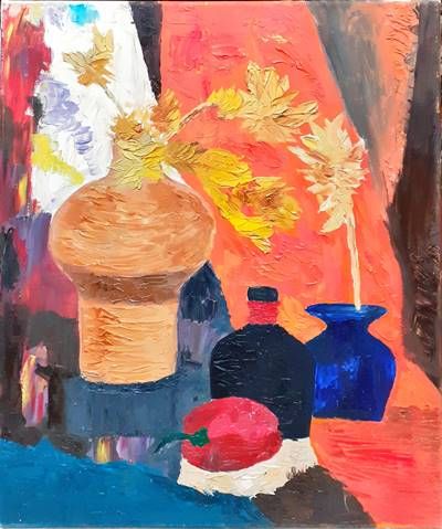 Картина върху платно, масло Картина върху платно, масло