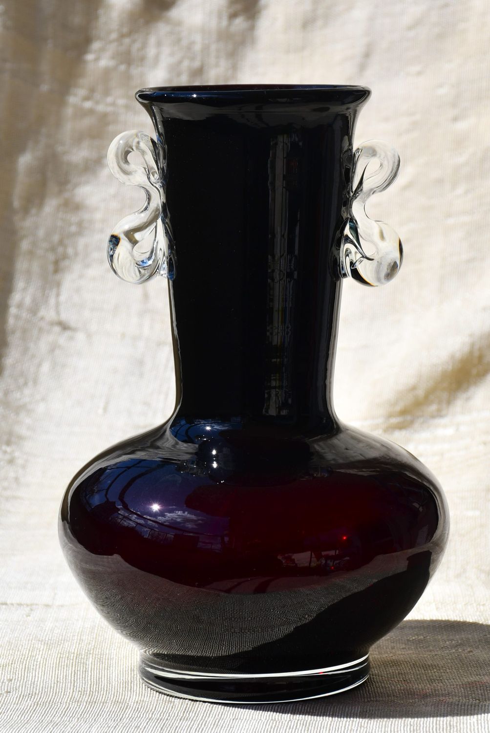 Винтидж полска art-glass ваза