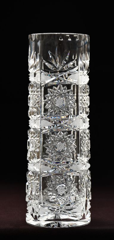 Винтидж кристална ваза