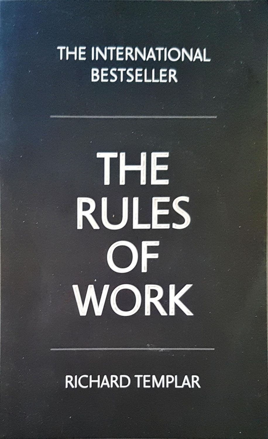 The rules of work