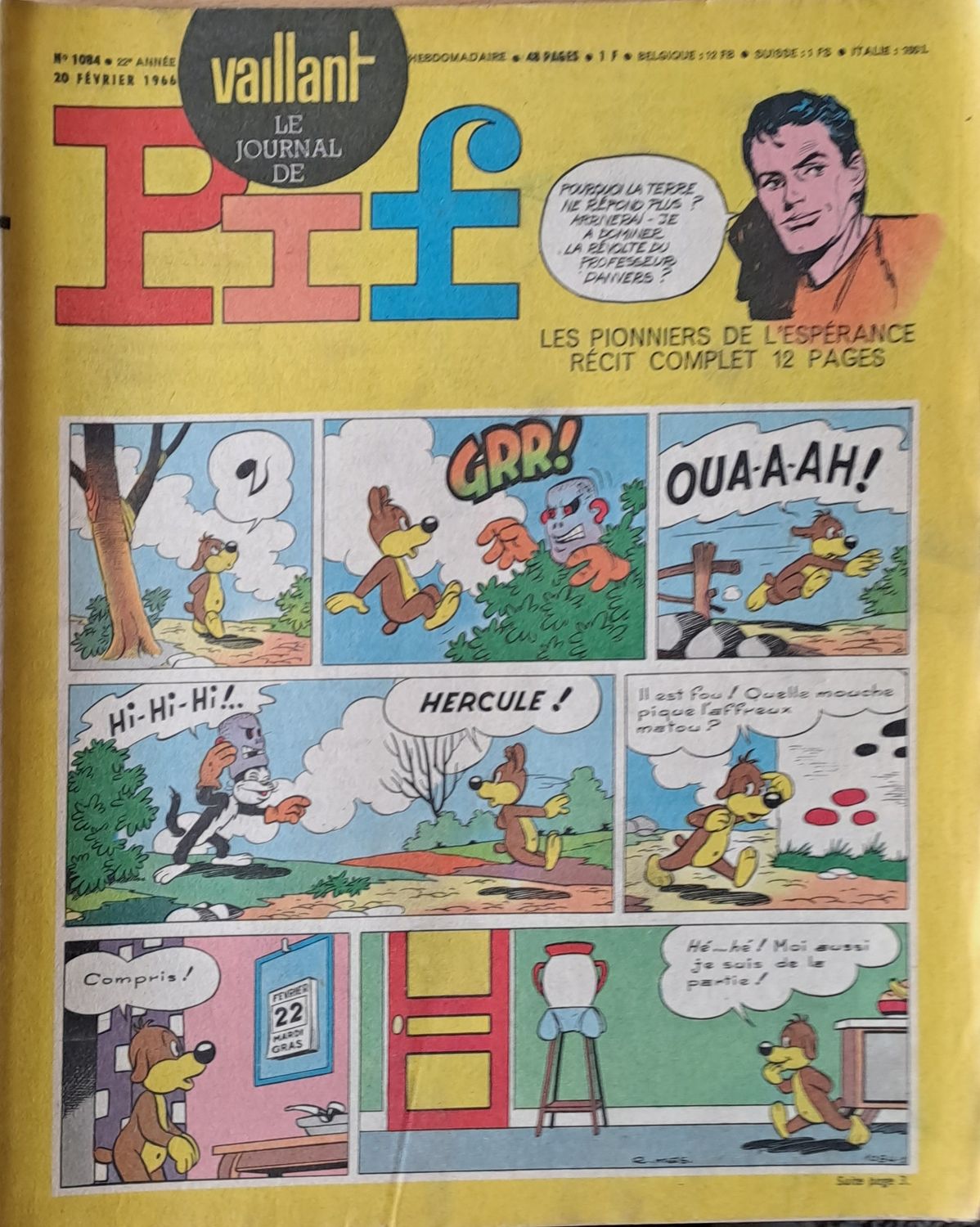 Pif - №1084 / 20 Fevrier 1966