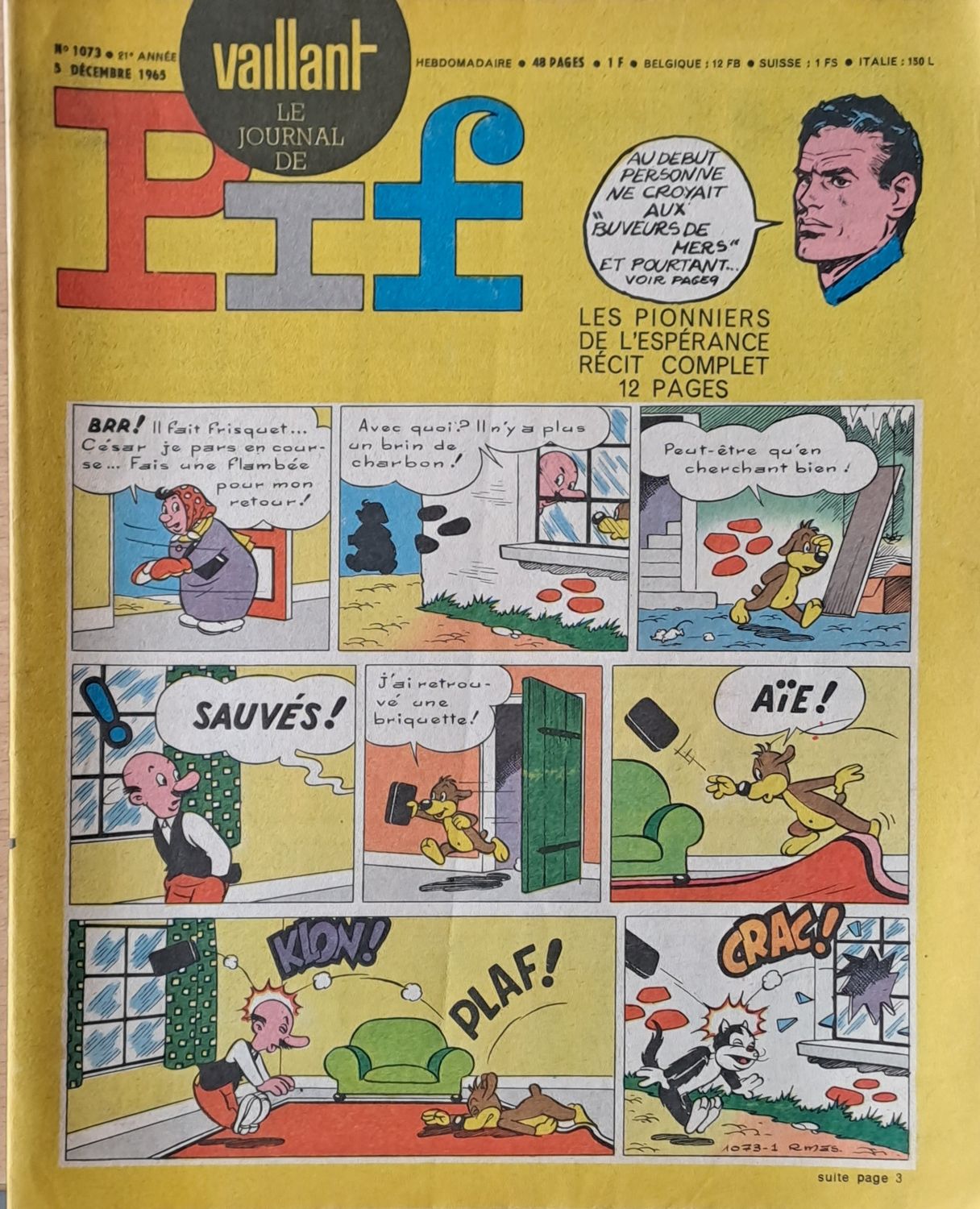 Pif - №1073 / 5 Decembre 1965