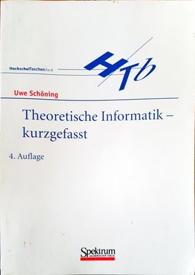 Theoretische informatik- kurzgefasst
