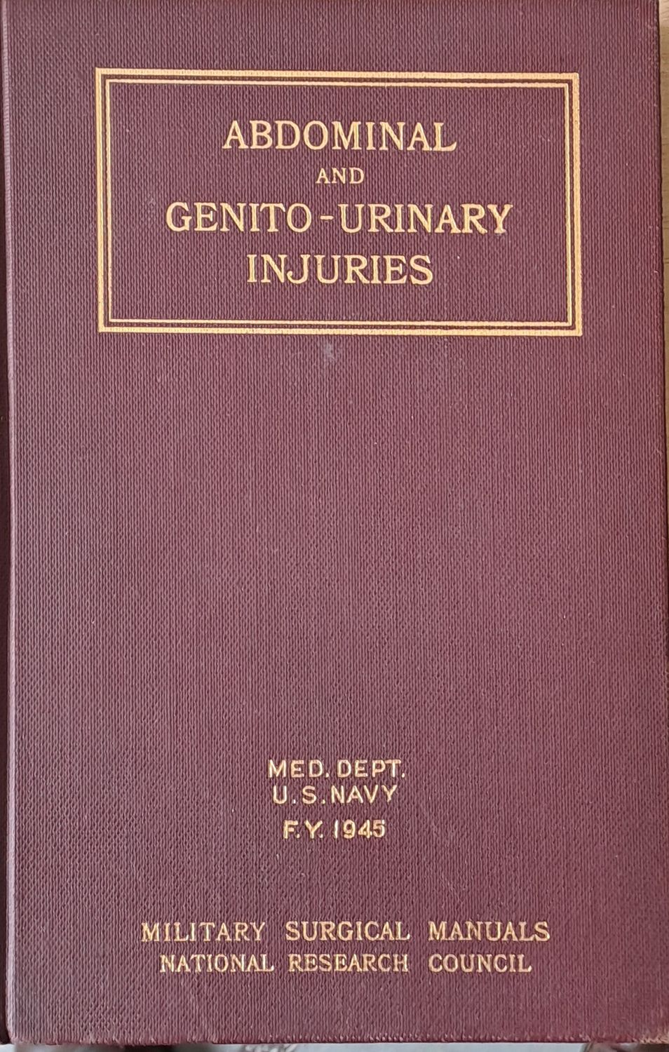 Abdominal and Genito-Urinary Injuries