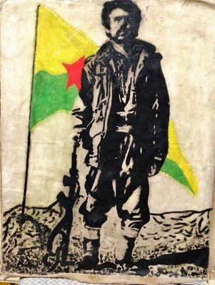 Картина върху платно с рамка, масло