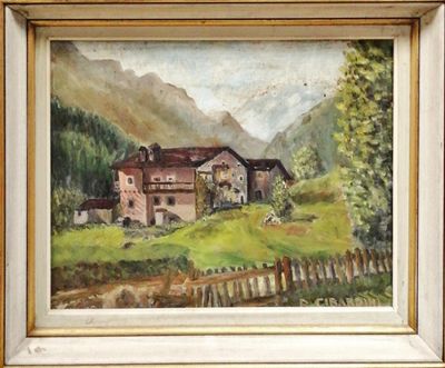 Картина върху платно с рамка, масло Картина върху платно с рамка, масло