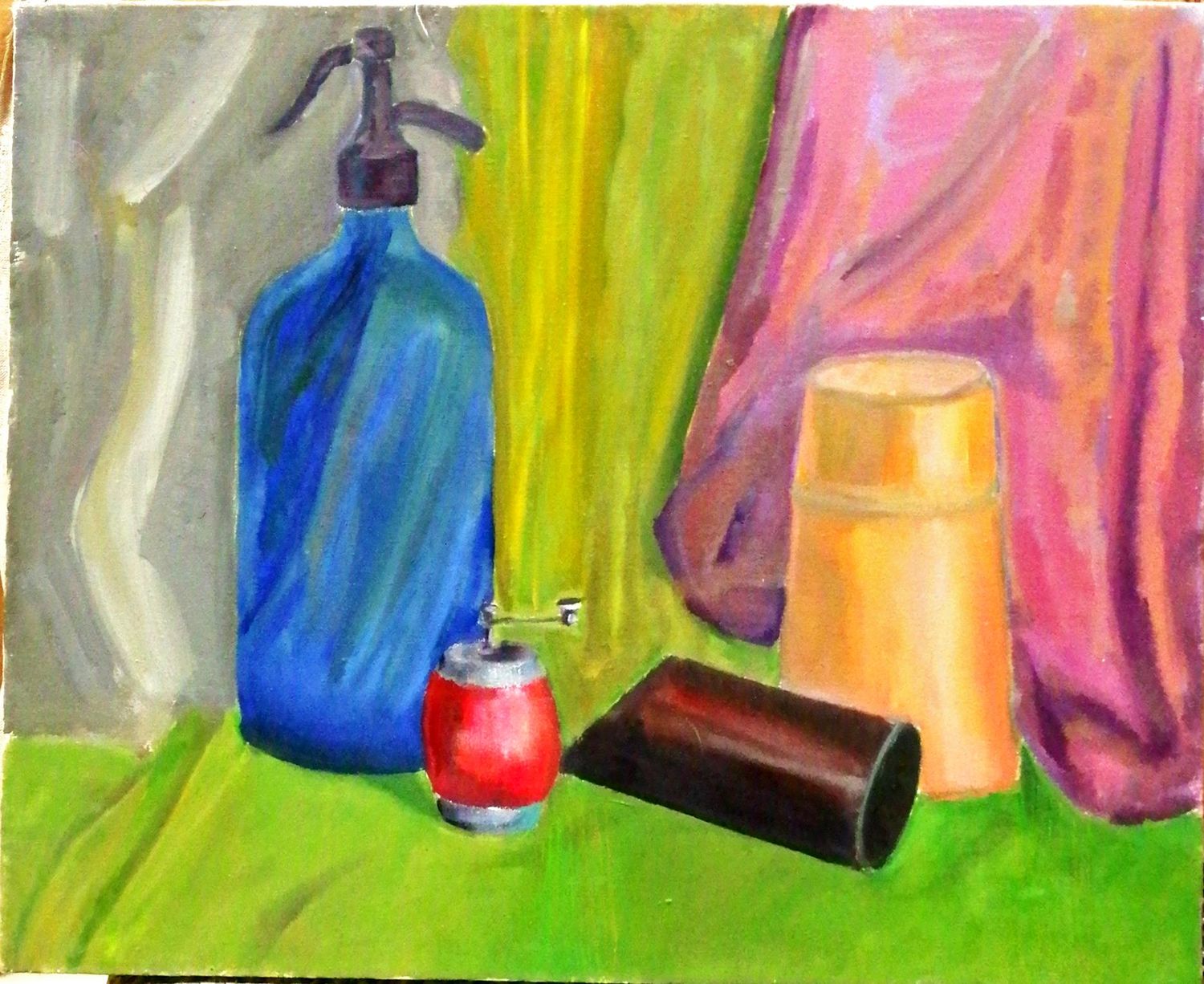 Картина върху платно без рамка, масло Картина върху платно без рамка, масло