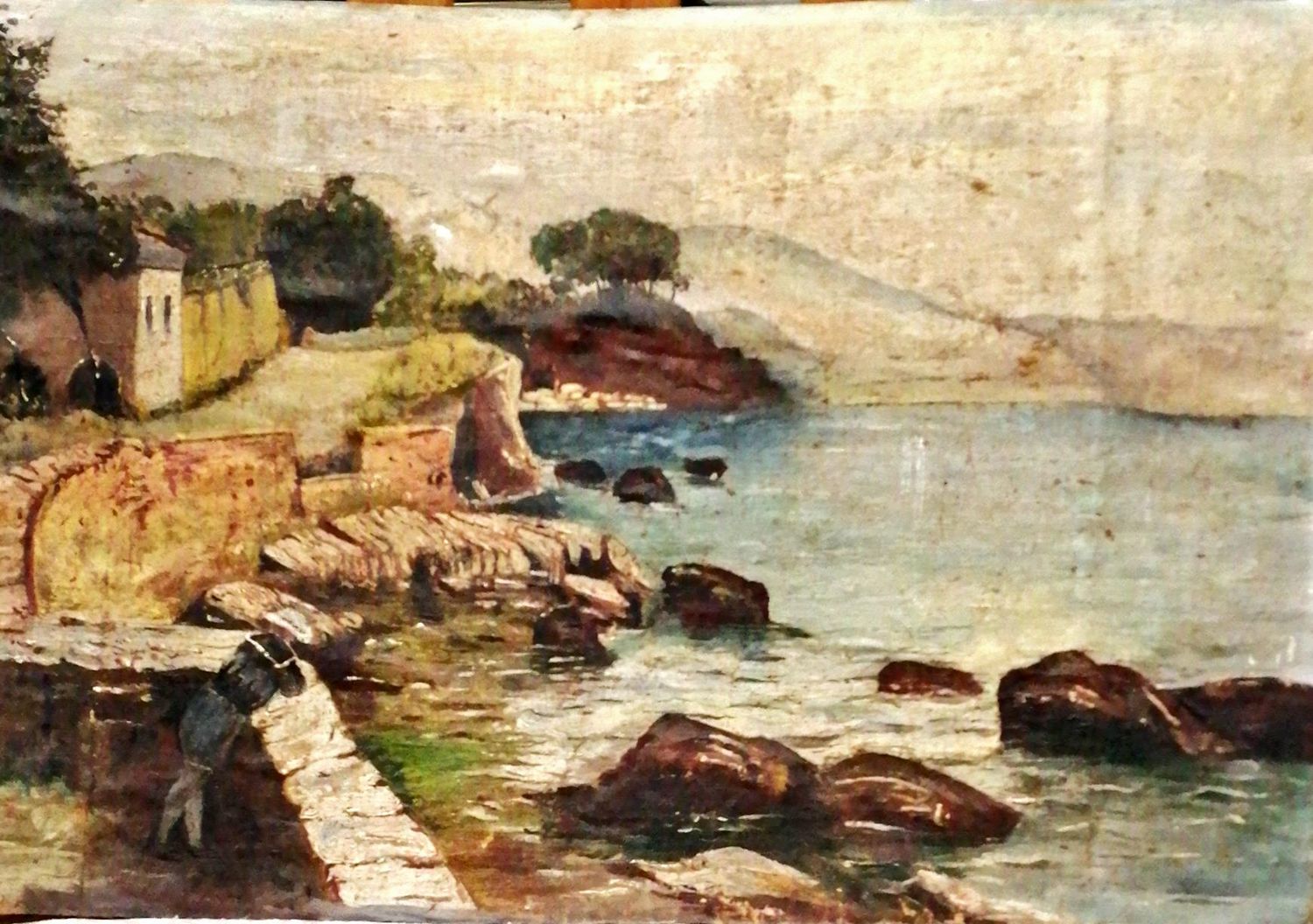 Картина върху платно без рамка, масло Картина върху платно без рамка, масло