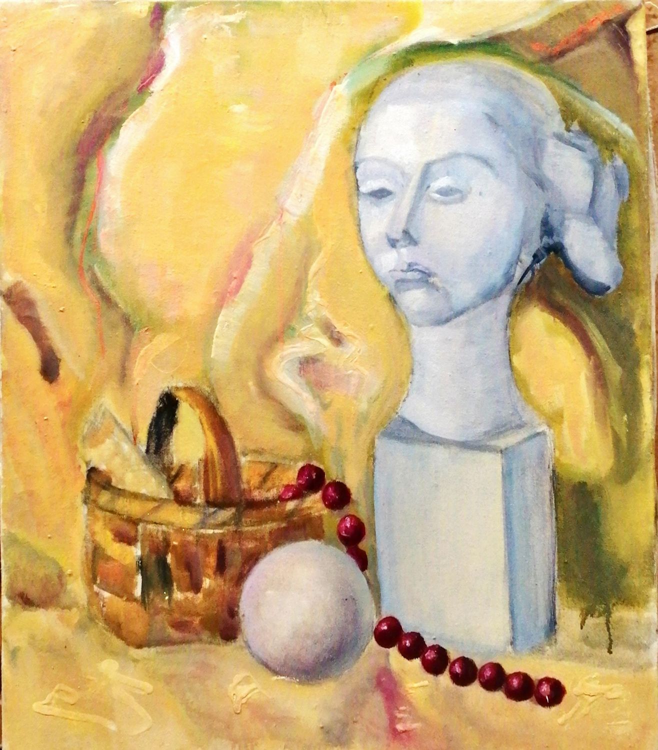 Картина върху платно без рамка, масло Картина върху платно без рамка, масло