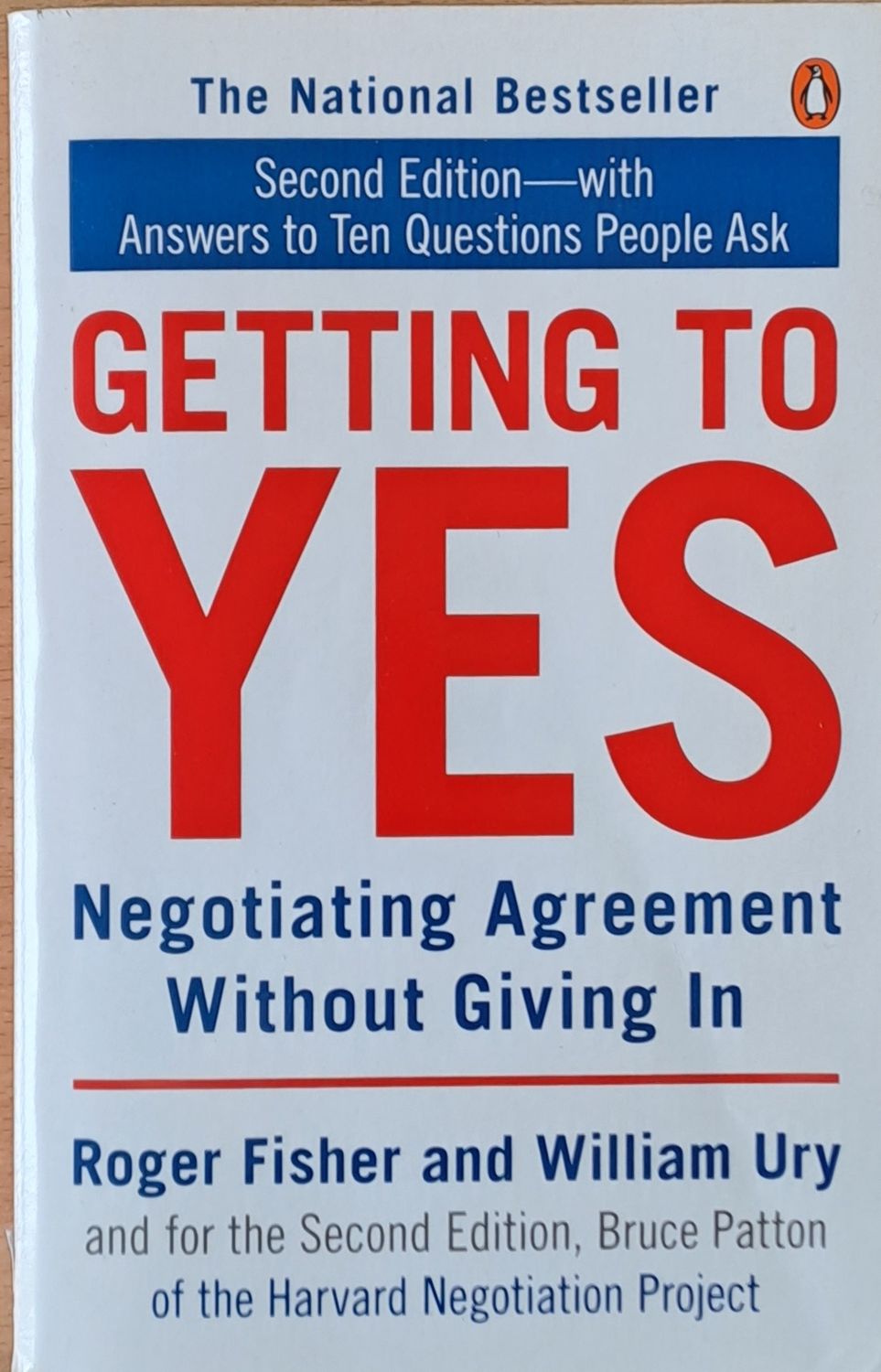 Getting to Yes Getting to Yes